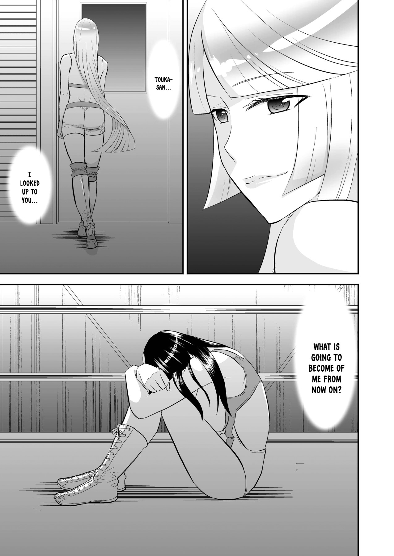 Hentai Manga Comic-Nighttime Cat Fight Training-Read-28